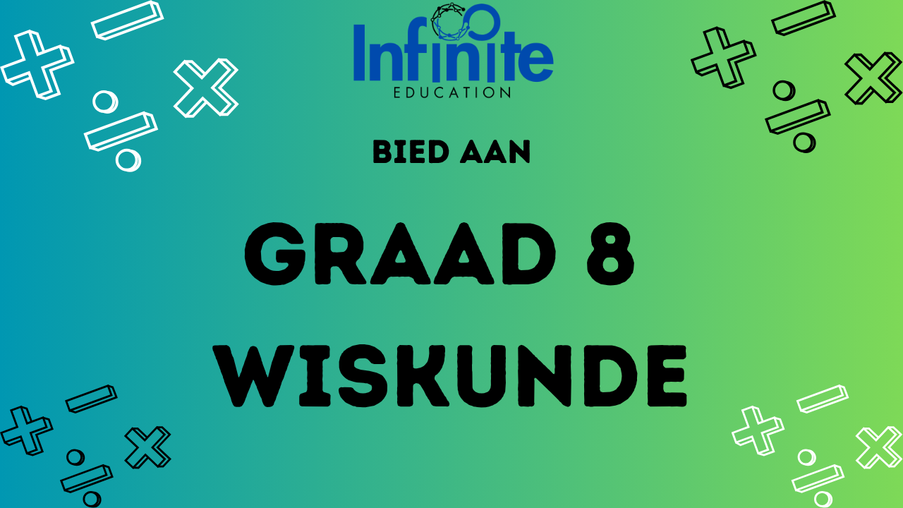 Graad 8 Wiskunde