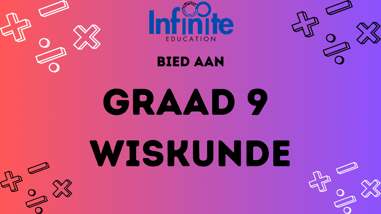 Graad 9 Wiskunde